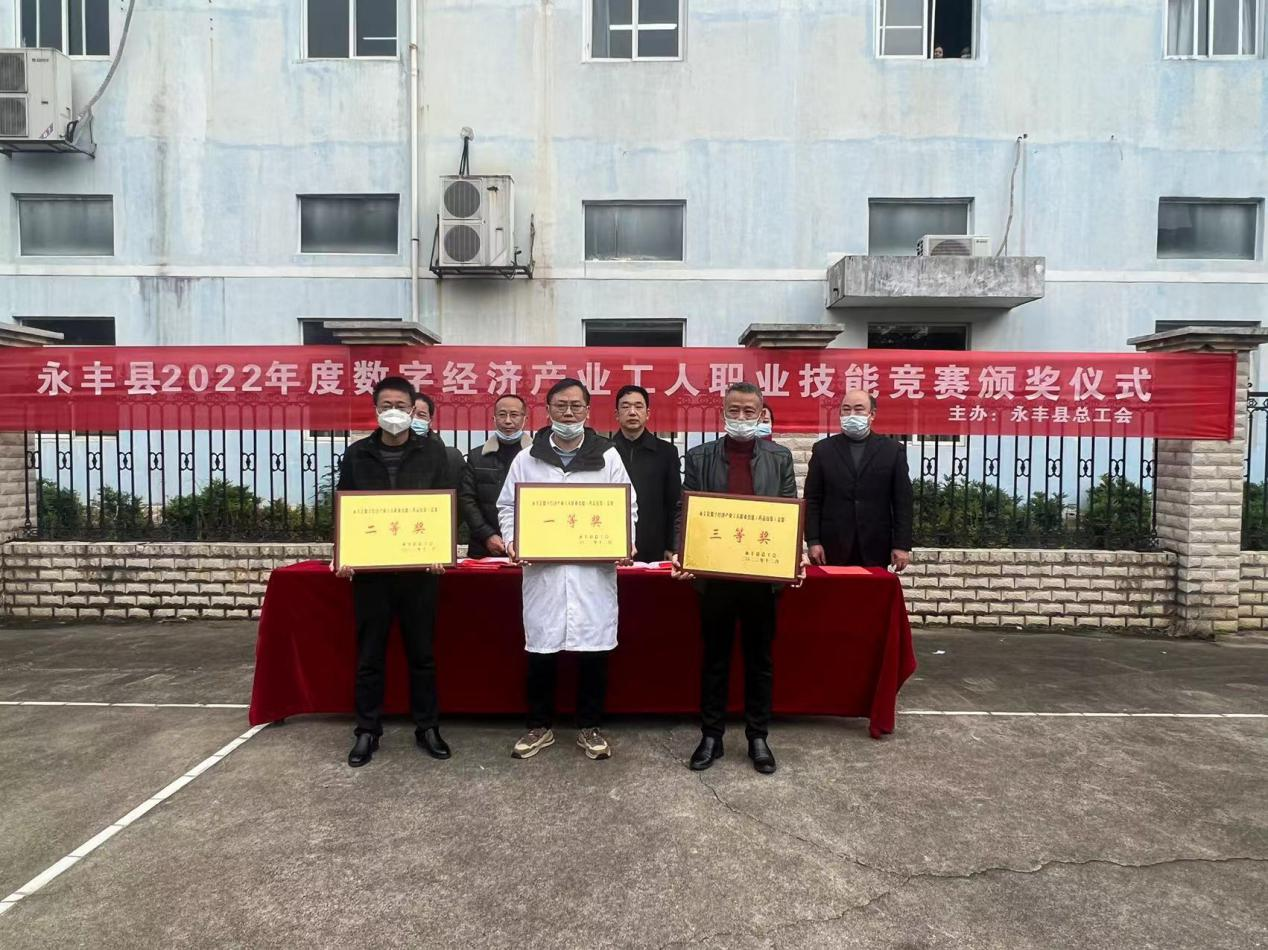 尽职精工，，，，，，勇猛争先——诚志永丰药业荣获工业工人职业手艺竞赛整体一等奖